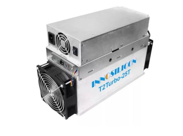 Innosilicon T2 Turbo (T2T) ASIC MINER. Mining Sha-256 algorithm for Bitcoin and BitcoinCash