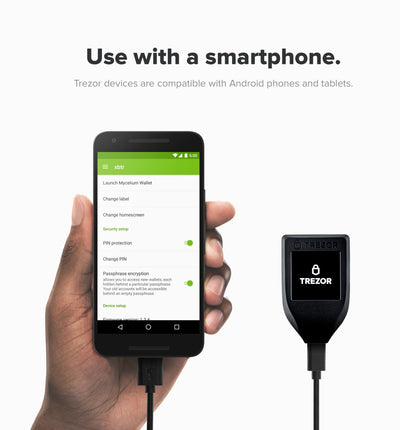 Trezor Model T - Hardware Wallet - Coin Mining CentralMINING HARDWARE